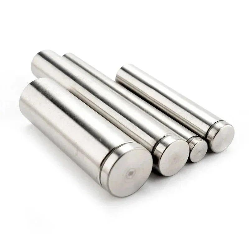 10 Stainless Steel Glass Fasteners for Advertisement Standoffs