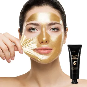 24K Gold Foil Peeling Mask – Radiant & Smooth Skin