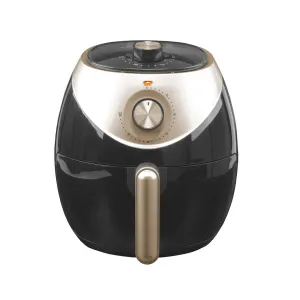 3.5L Air Fryer Cooking Oven | Black/Gold | With Timer | Efficient & Stylish