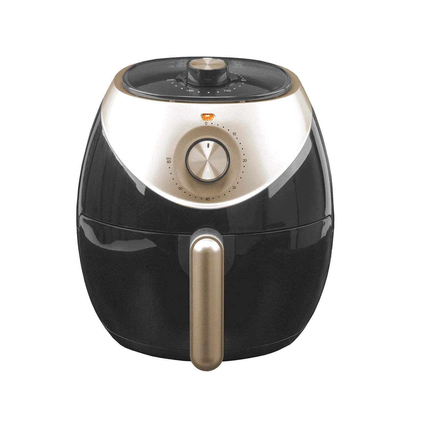 3.5L Air Fryer Cooking Oven | Black/Gold | With Timer | Efficient & Stylish
