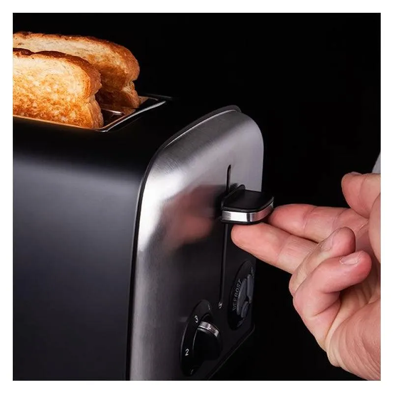 950W Stylish Retro 2 Slice Toaster - 860208