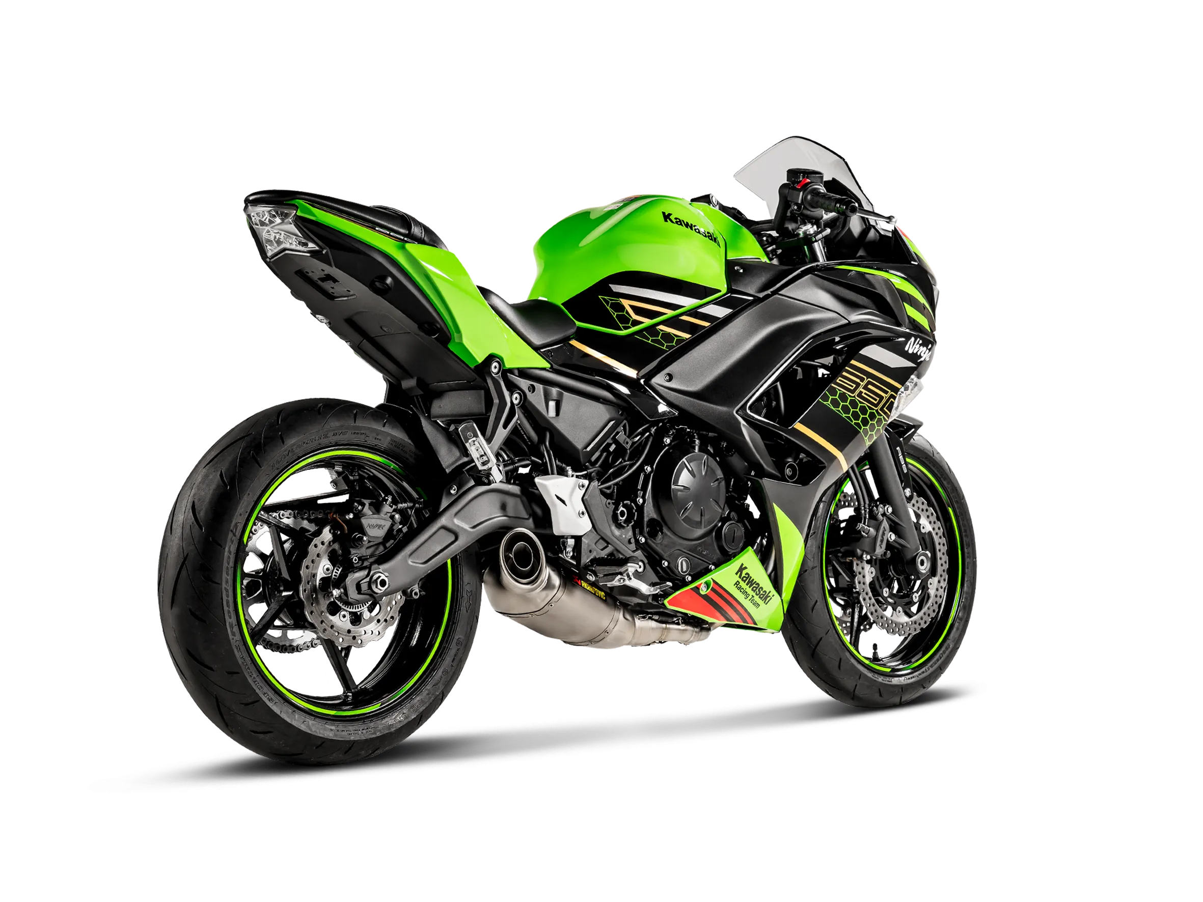 AKRAPOVIC Racing Line Exhaust System Z 650 /EX650 Ninja 650 2017-2024 S-K6R13-AFCRT 1810-2771