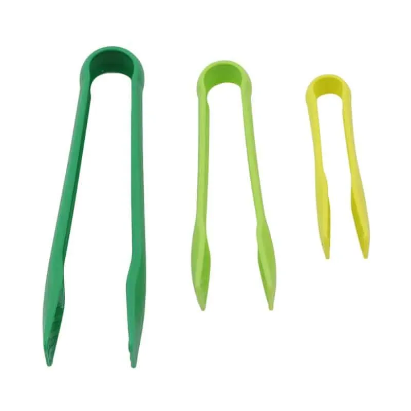 Anti-Slip BBQ Tongs 3 pcs Set