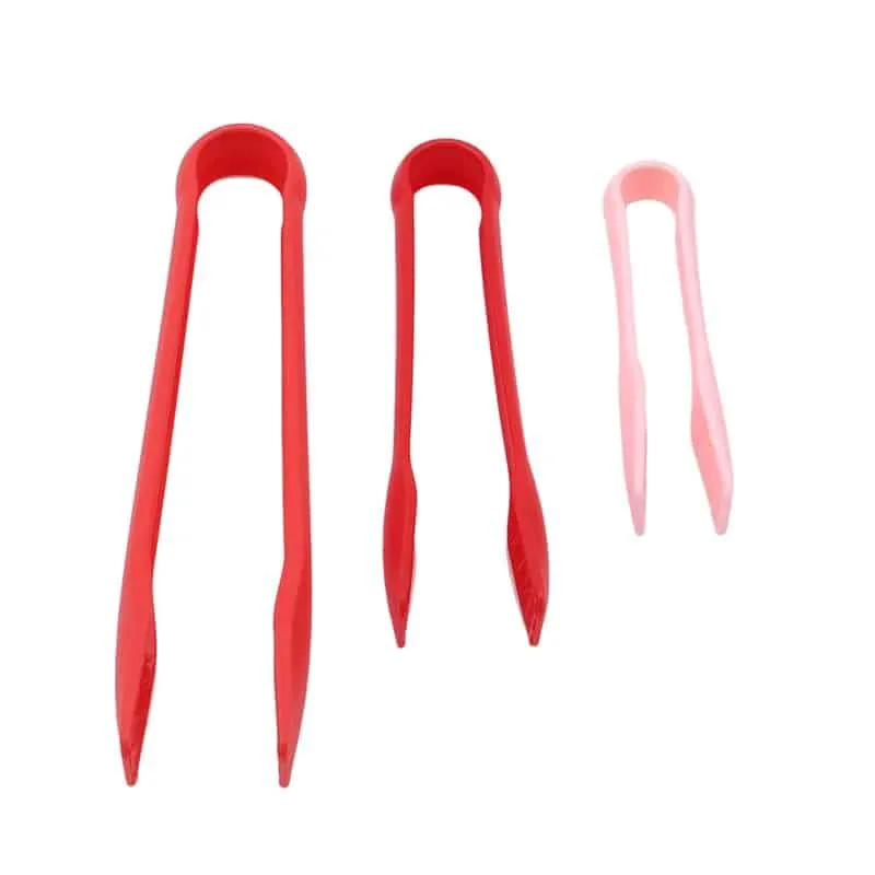 Anti-Slip BBQ Tongs 3 pcs Set