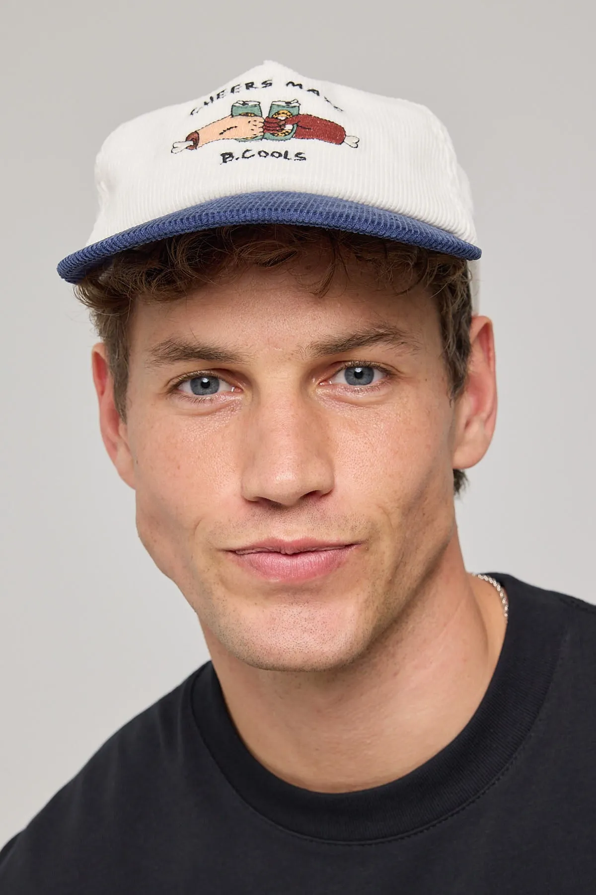 Barney Cools Tins Cap White/Slate
