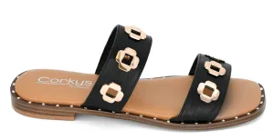 Clover Metal Sandal