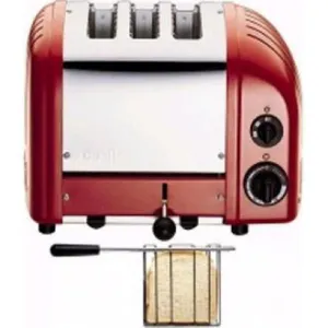 Dualit 2   1 Combi Vario 3 Slice Toaster Red 31214