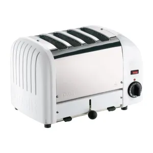 Dualit 2 x 2 Combi Vario 4 Slice Toaster White 42177