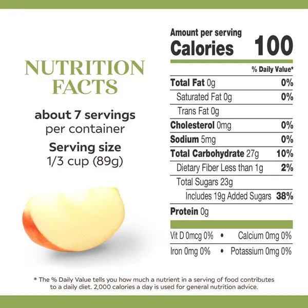Duncan Hines Comstock More Fruit Apple Pie Filling and Topping, 21 oz.