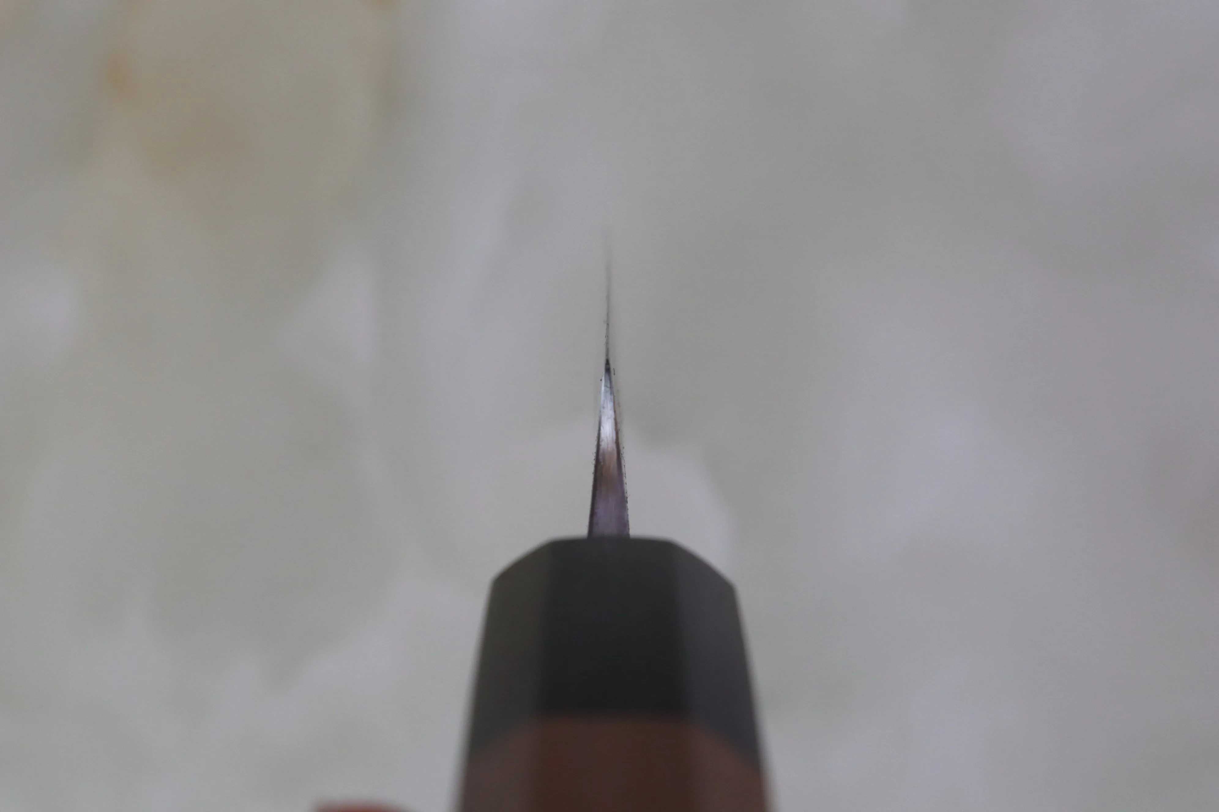 Fu-Rin-Ka-Zan Aogami Super Kurouchi Series FAB-1PW Wa Paring 85mm (3.3 inch, Octagon Shaped Walnut-Wood Handle)