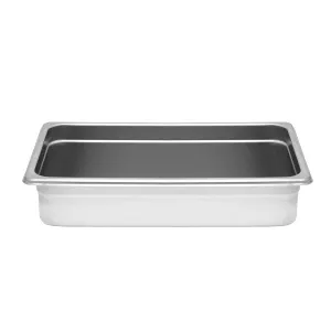 Full Size 4" Deep 24 Gauge Stainless Steel Anti Jam Pans