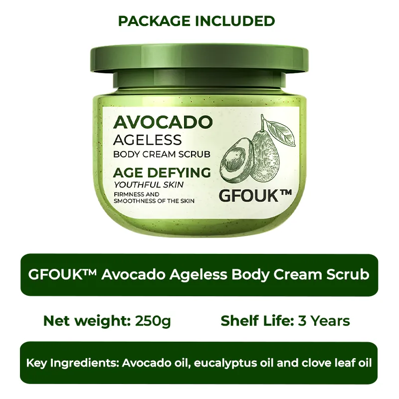 GFOUK Avocado Ageless Krpercreme-Peeling