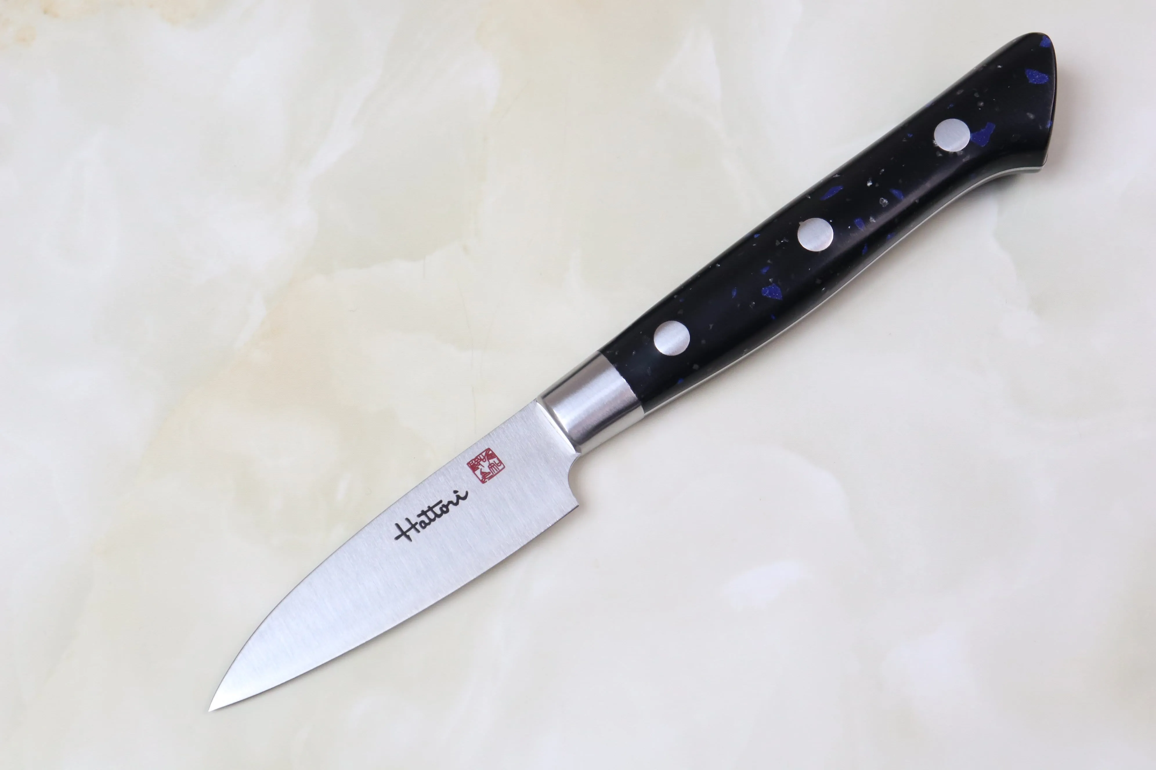 Hattori Forums FH Series FH-1D Parer 70mm (2.7 inch, Black Space" Corian® Handle)
