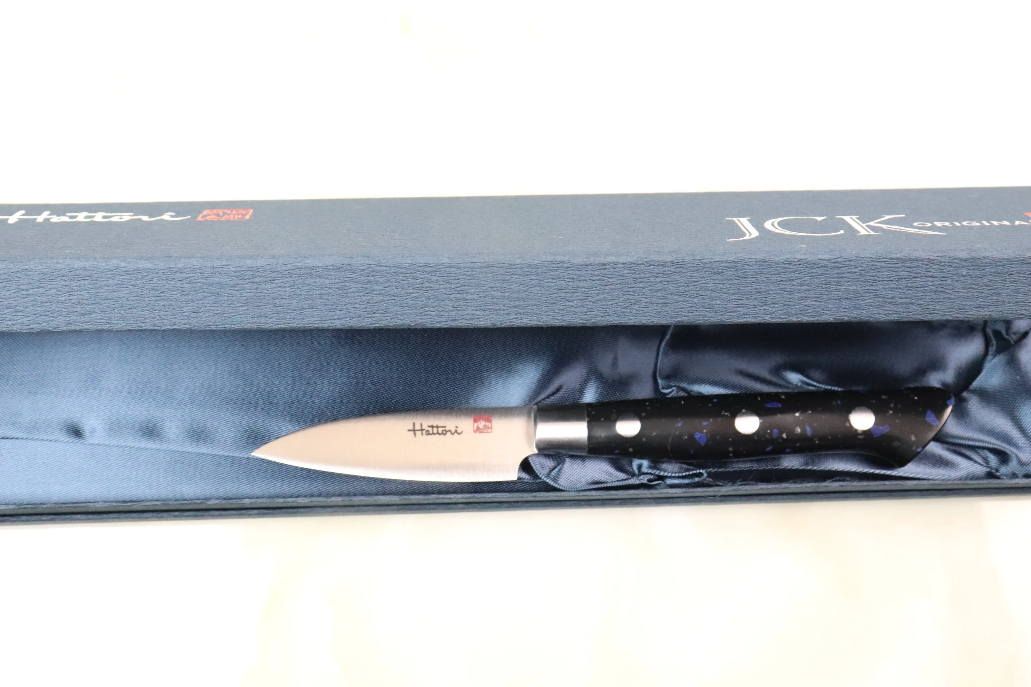 Hattori Forums FH Series FH-1D Parer 70mm (2.7 inch, Black Space" Corian® Handle)