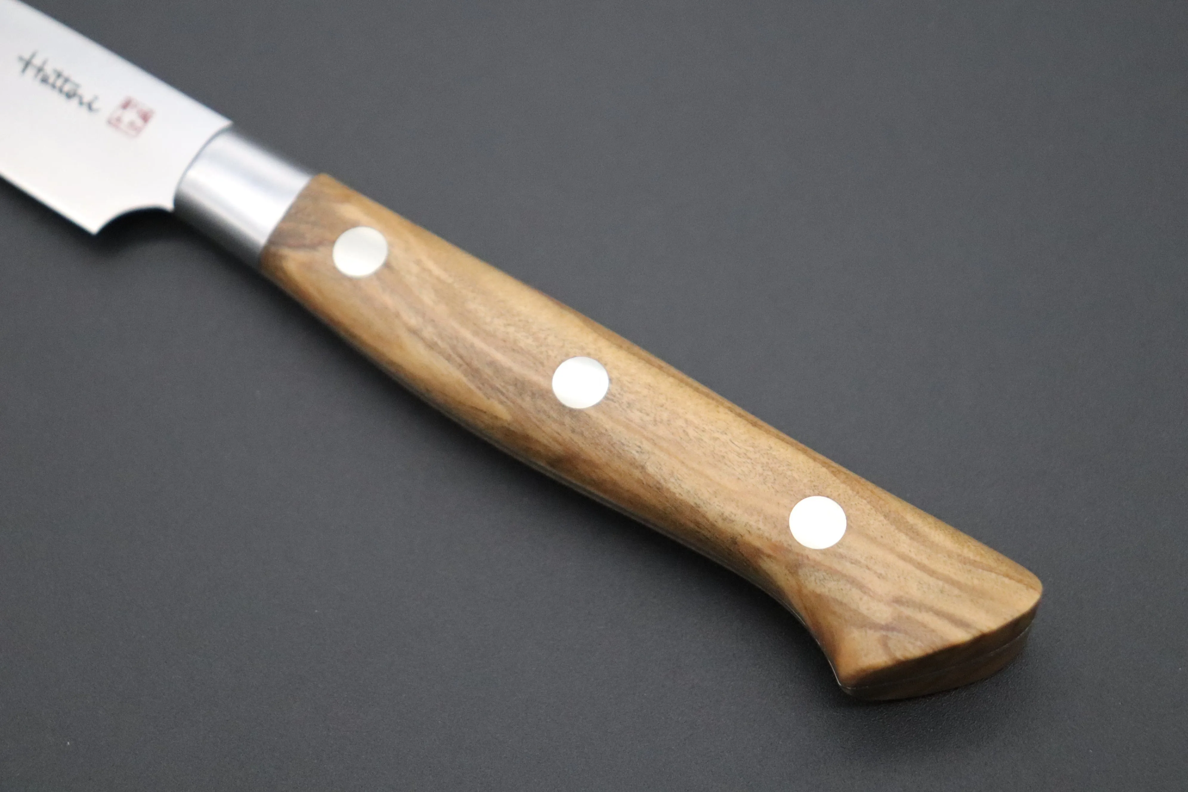 Hattori Forums FH Series FH-1O Parer 70mm (2.7 inch, Olive Wood Handle)