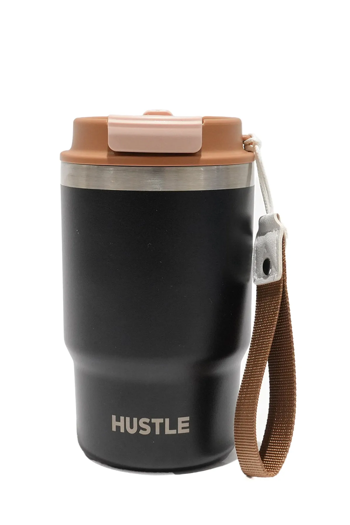 Hustle Stainless Steel Flask Bottle (The Color May Vary Depending on Availability)