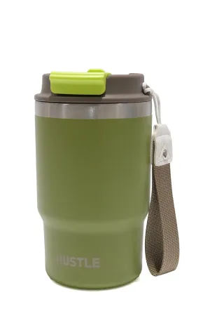 Hustle Stainless Steel Flask Bottle (The Color May Vary Depending on Availability)