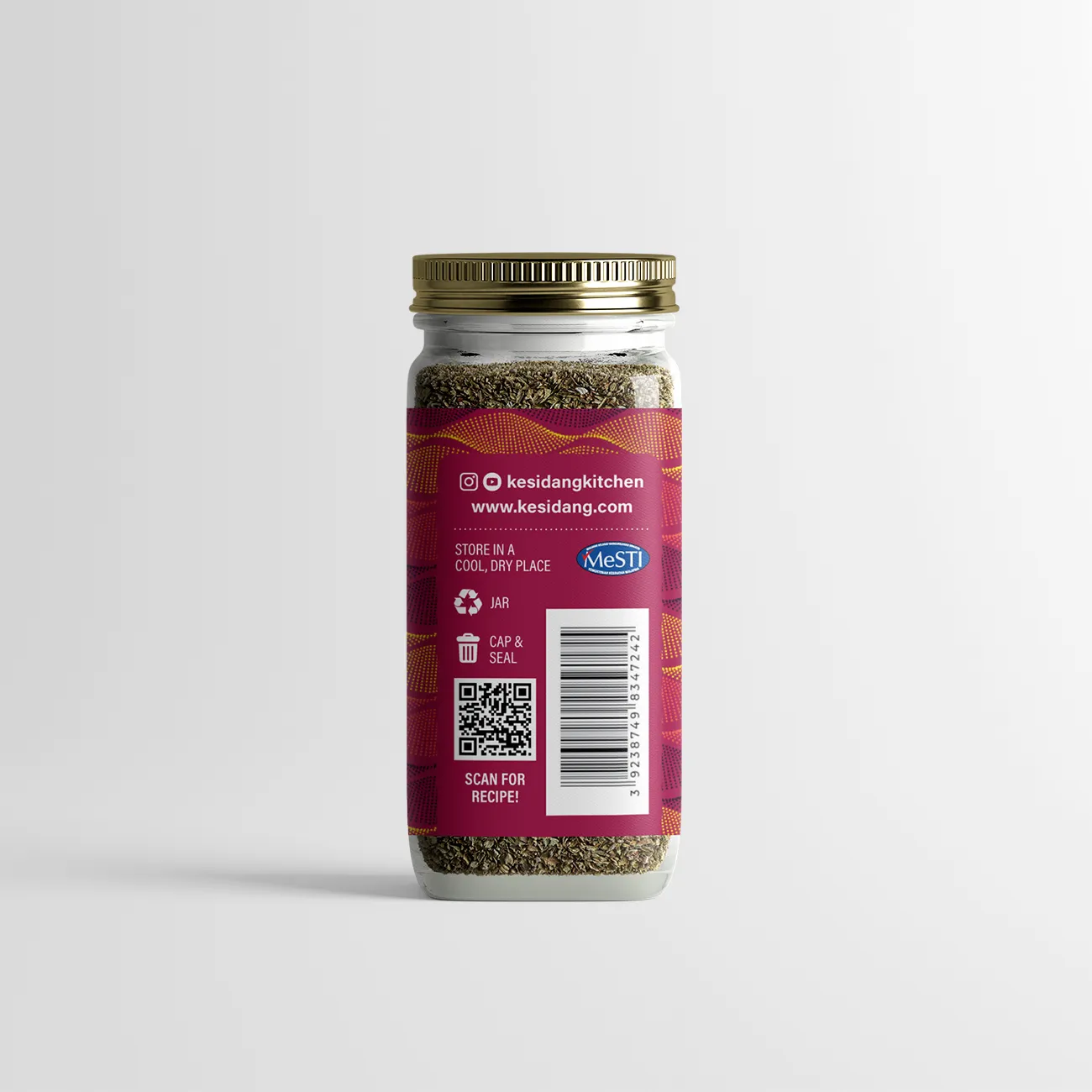 Kesidang Seasoning 50g Jar: Steak