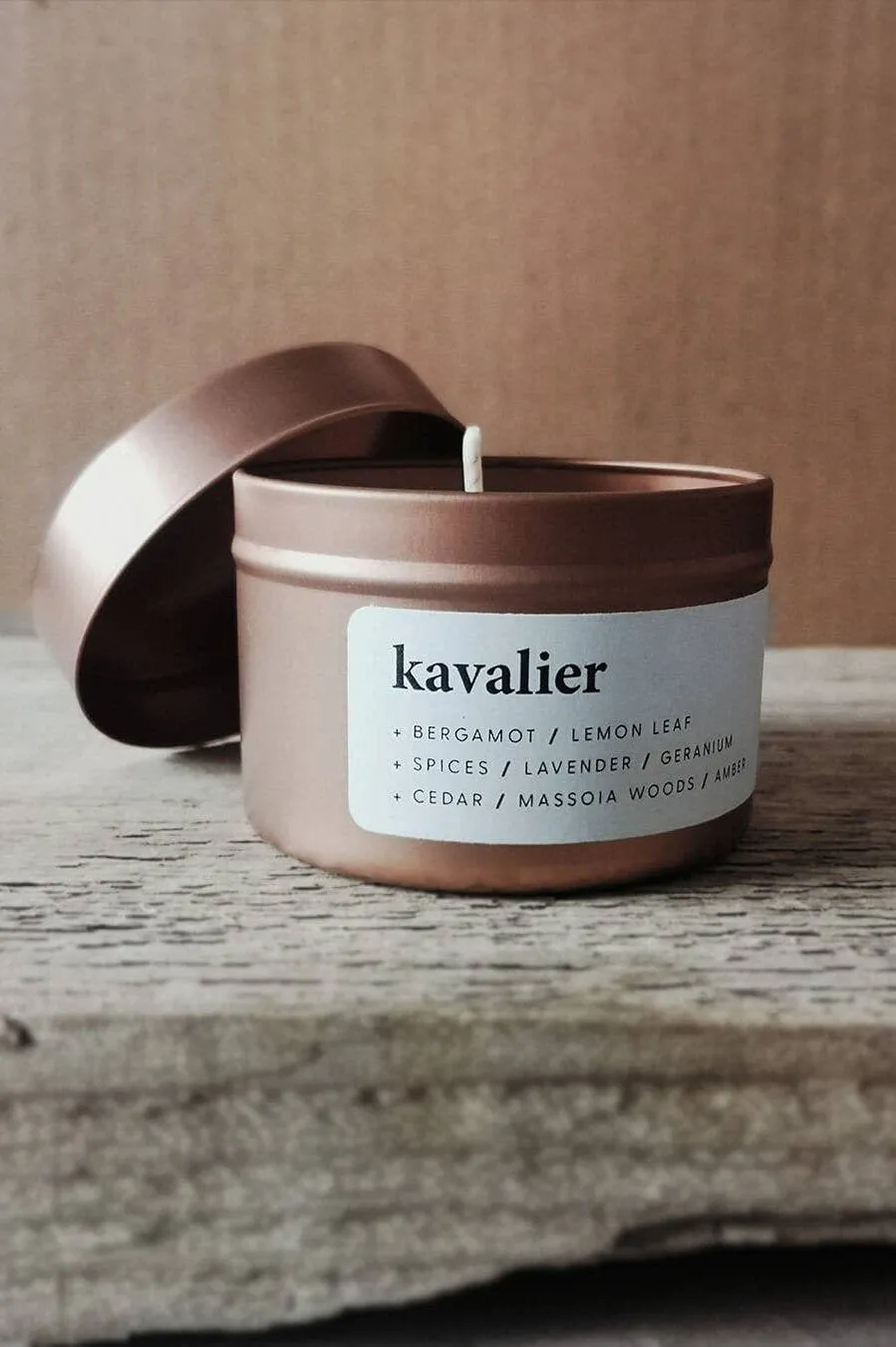 Keynvor Kavalier Travel Tin Candle