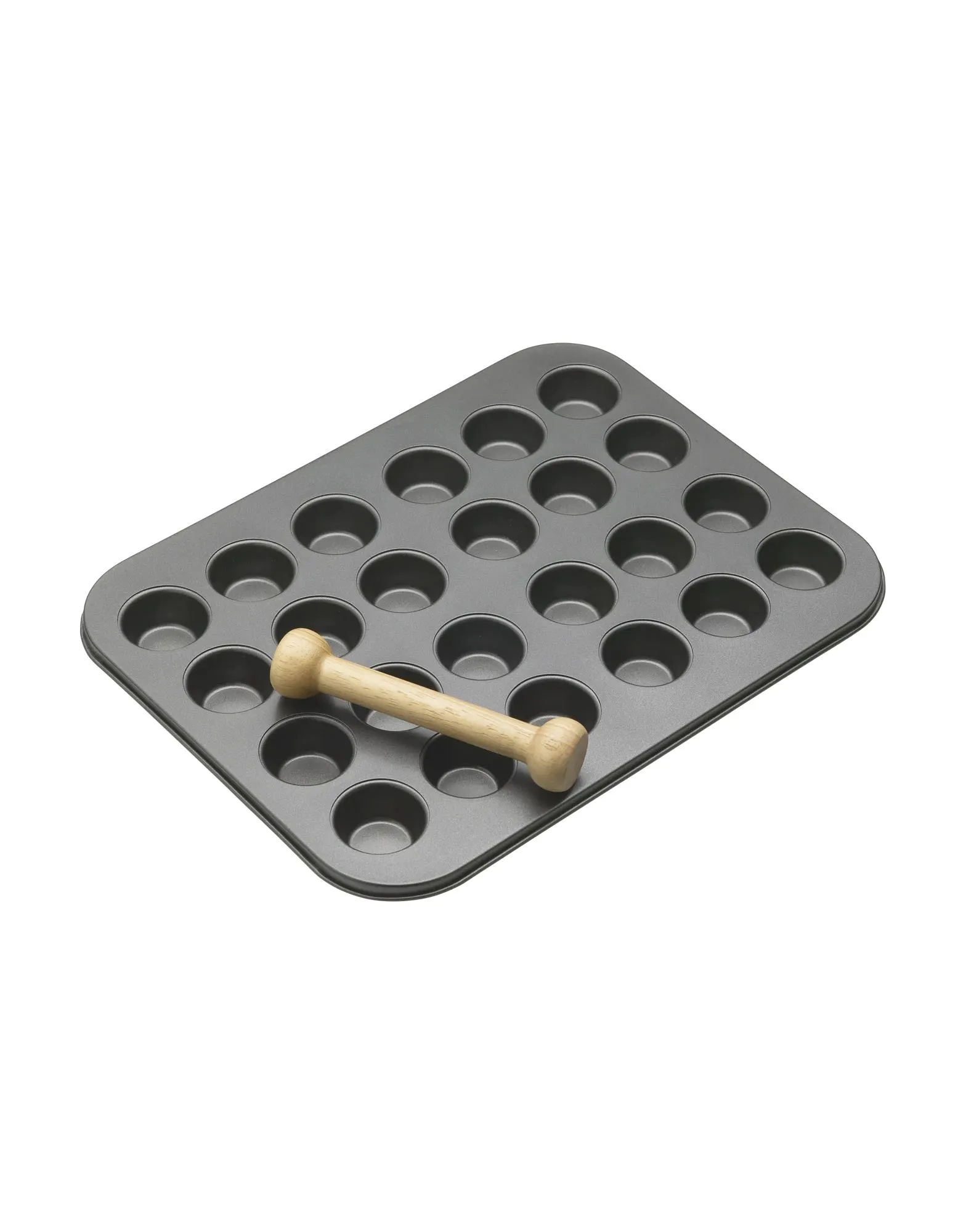 MasterClass Non-Stick Twenty-Four Hole Mini Tin 35cm x 27cm and Pastry