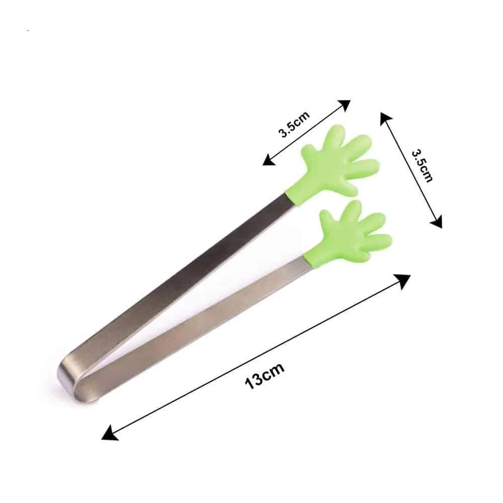 Mini Silicone Ice / Sugar Clip Tongs