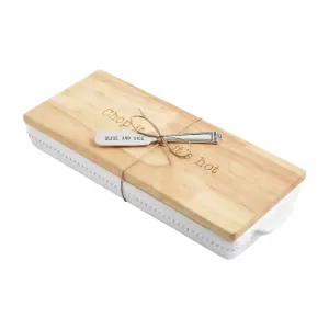 Mud Pie Chop It Tray & Board Set