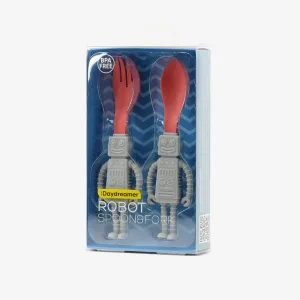 Robot Spoon and Fork by Daydreamer