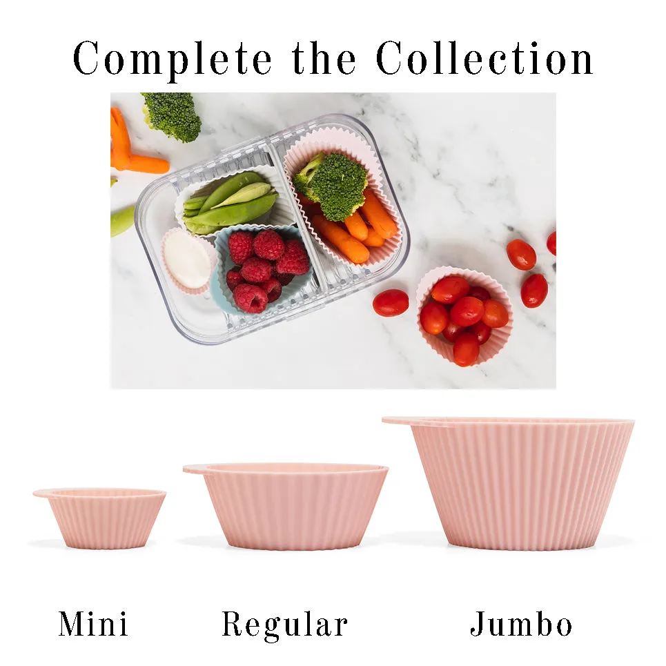 Silicone Baking Cups | Dusty Rose & Blue | Mini