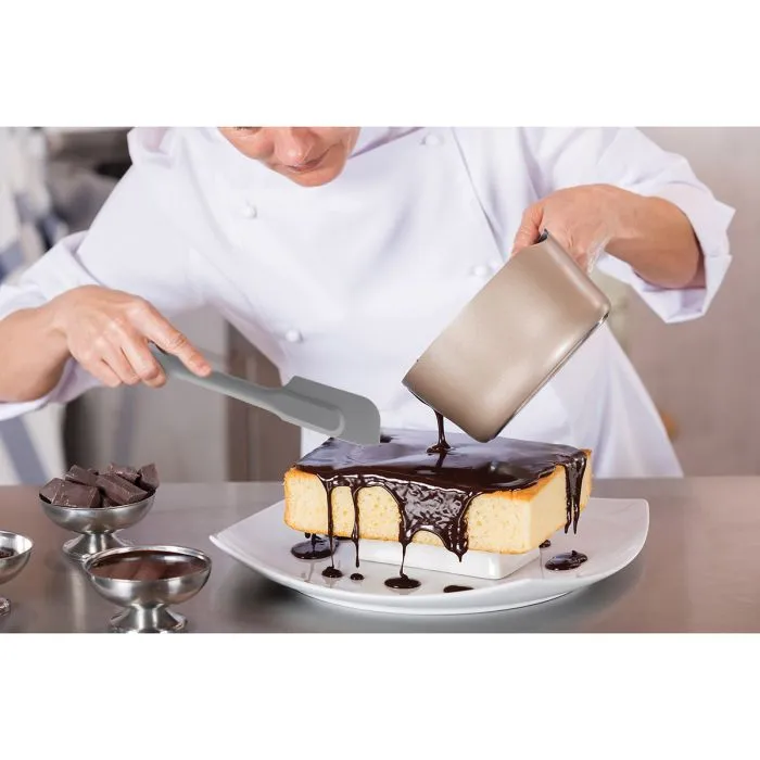 Silicone Slim Spatula Grey