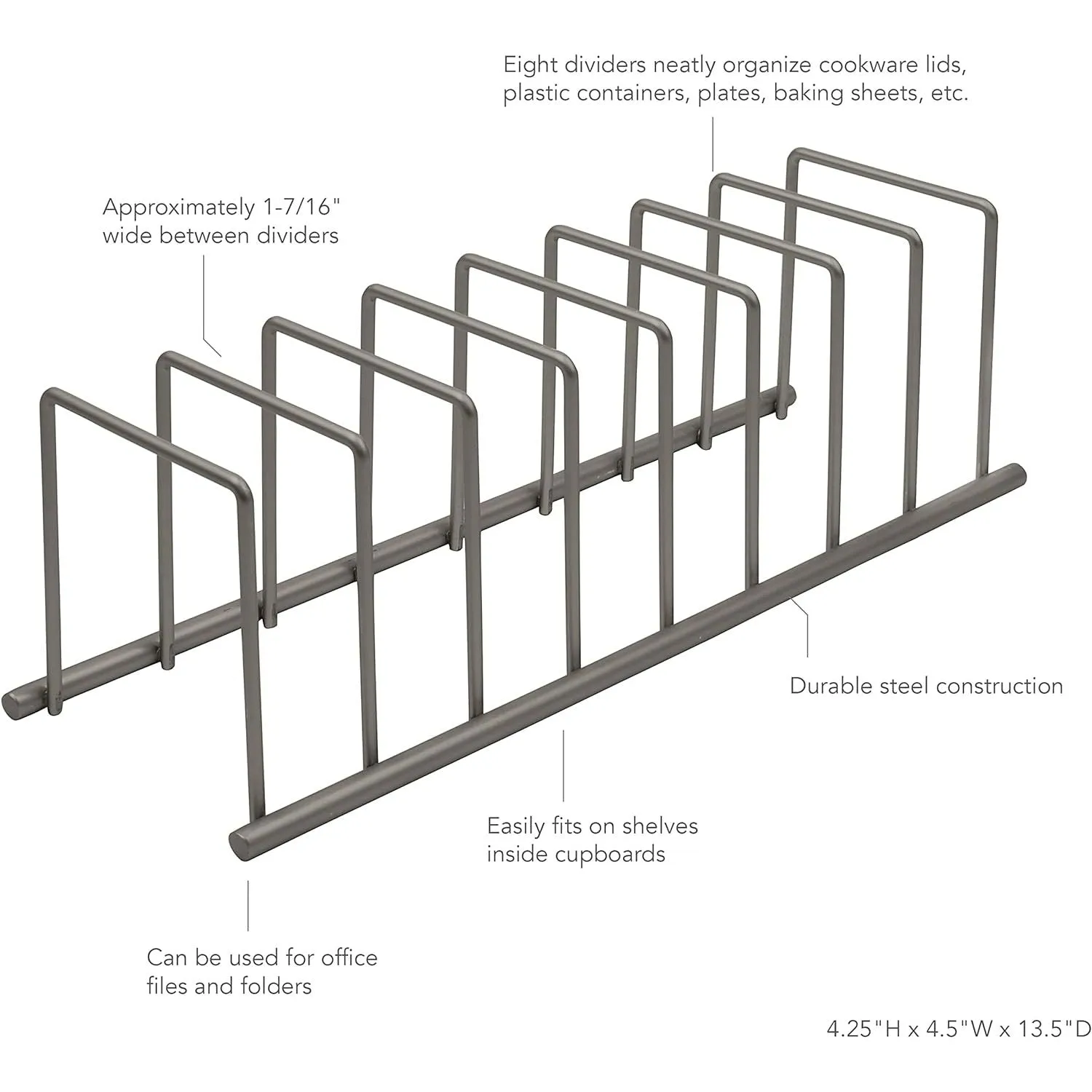 Spectrum Steel Kitchen Organizer