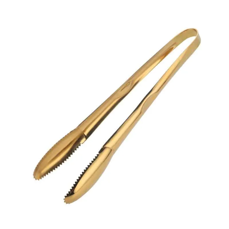 Stainless Steel BBQ Ice Tongs
