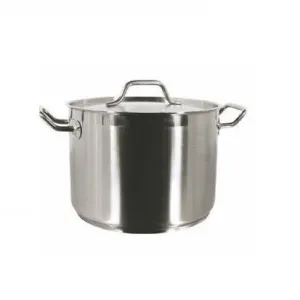 Thunder Group SLSPS032 32 Qt 18/8 Stainless Stock Pot W/ Lid