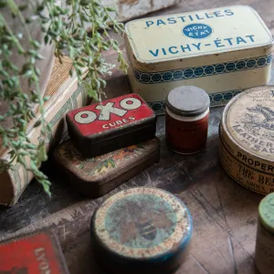 Vintage Advertising Tins